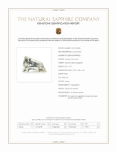 1.52 Ct. Yellow Sapphire from Ceylon (Sri Lanka) Scan Report