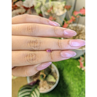 0.67 Ct. Pink Sapphire from Ceylon (Sri Lanka) Life Style
