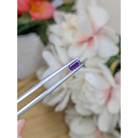 0.42 Ct. Pinkish Purple Sapphire from Ceylon (Sri Lanka) Life Style
