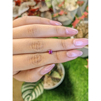 0.48 Ct. Purplish Pink Sapphire from Ceylon (Sri Lanka) Life Style