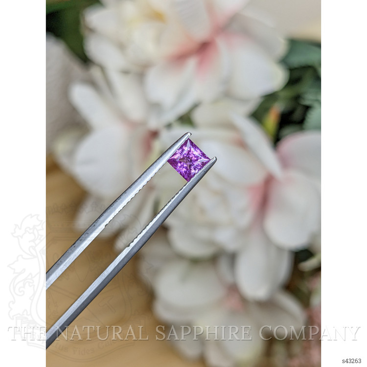 0.70 Ct. Pinkish Purple Sapphire from Ceylon (Sri Lanka)