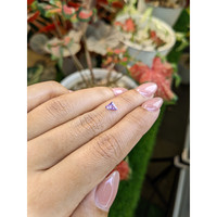 0.59 Ct. Purple Sapphire from Ceylon (Sri Lanka) Life Style