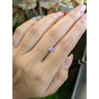 0.59 Ct. Purple Sapphire from Ceylon (Sri Lanka) Life Style