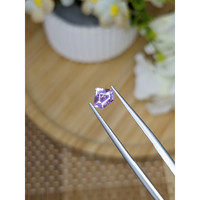 0.86 Ct. Pinkish Purple Sapphire from Ceylon (Sri Lanka) Life Style