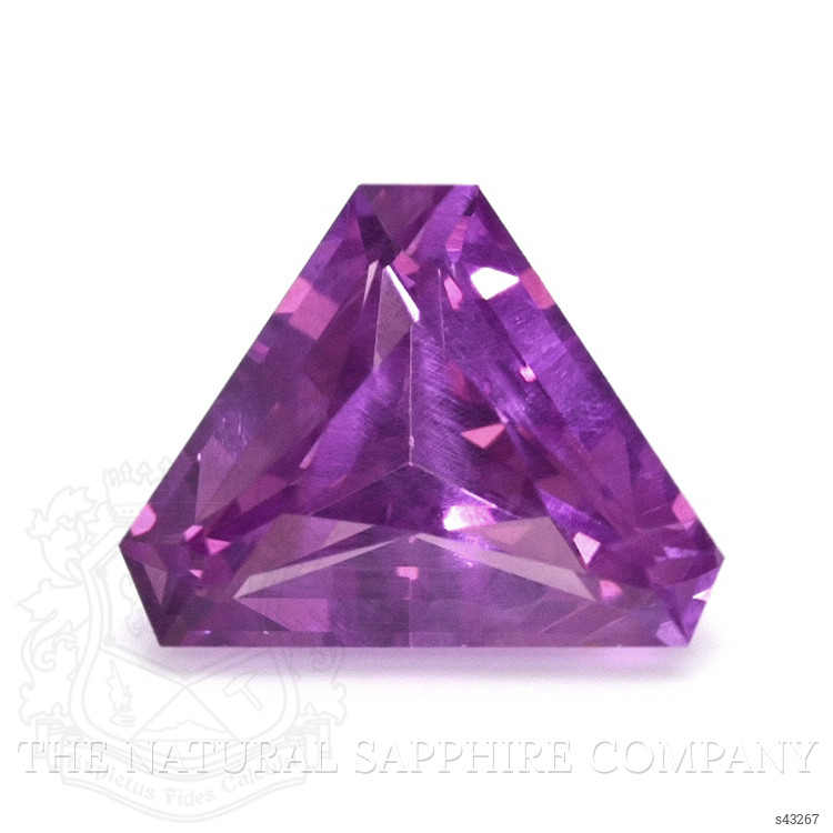 0.88 Ct. Pinkish Purple Sapphire from Ceylon (Sri Lanka)