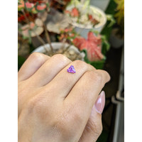 0.88 Ct. Pinkish Purple Sapphire from Ceylon (Sri Lanka) Life Style