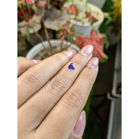 0.63 Ct. Purple Sapphire from Ceylon (Sri Lanka) Life Style