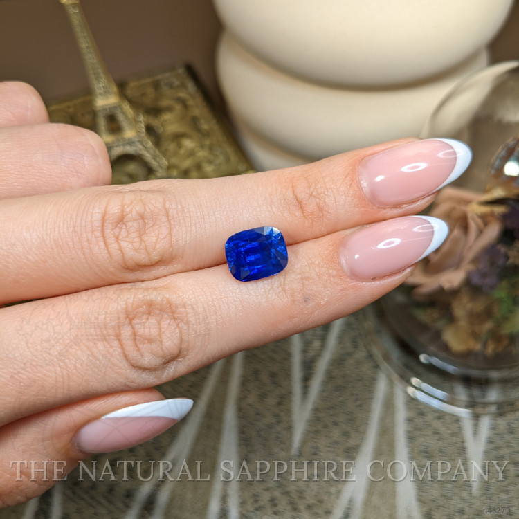 7.32 Ct. Blue Sapphire from Ceylon (Sri Lanka)