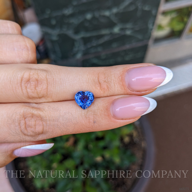 3.05 Ct. Blue Sapphire from Ceylon (Sri Lanka)