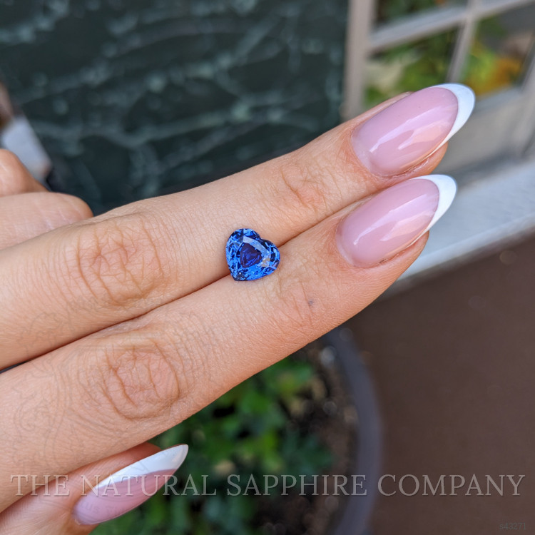 3.05 Ct. Blue Sapphire from Ceylon (Sri Lanka)