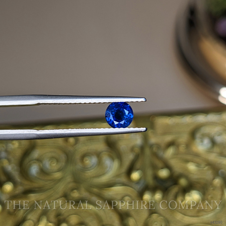 0.60 Ct. Blue Sapphire from Ceylon (Sri Lanka)