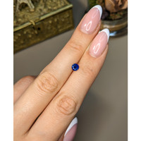0.60 Ct. Blue Sapphire from Ceylon (Sri Lanka) Life Style