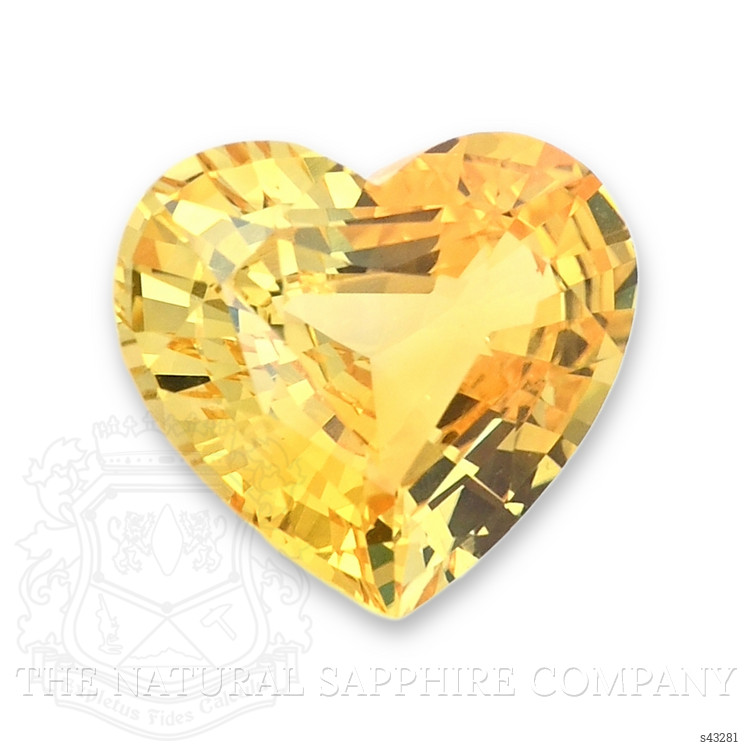 2.45 Ct. Yellow Sapphire from Ceylon (Sri Lanka)
