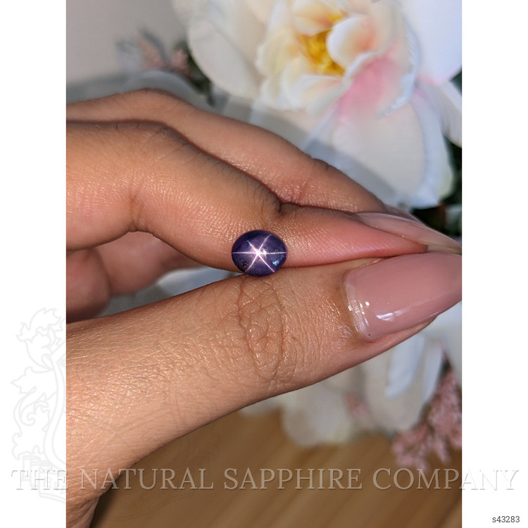 2.41 Ct. Purple Star Sapphire from Ceylon (Sri Lanka)