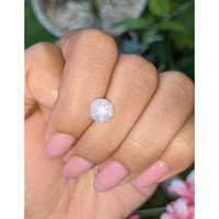 2.96 Ct. Grey Star Sapphire from Ceylon (Sri Lanka) Life Style