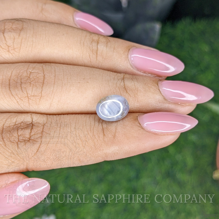 3.34 Ct. Grey Star Sapphire from Ceylon (Sri Lanka)