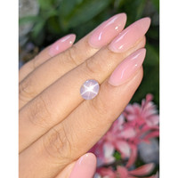 2.42 Ct. Purple Star Sapphire from Ceylon (Sri Lanka) Life Style