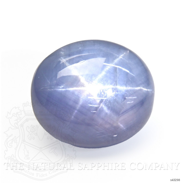 25.90 Ct. Purplish Blue Star Sapphire from Ceylon (Sri Lanka)
