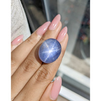 67.93 Ct. Blue Star Sapphire from Ceylon (Sri Lanka) Life Style