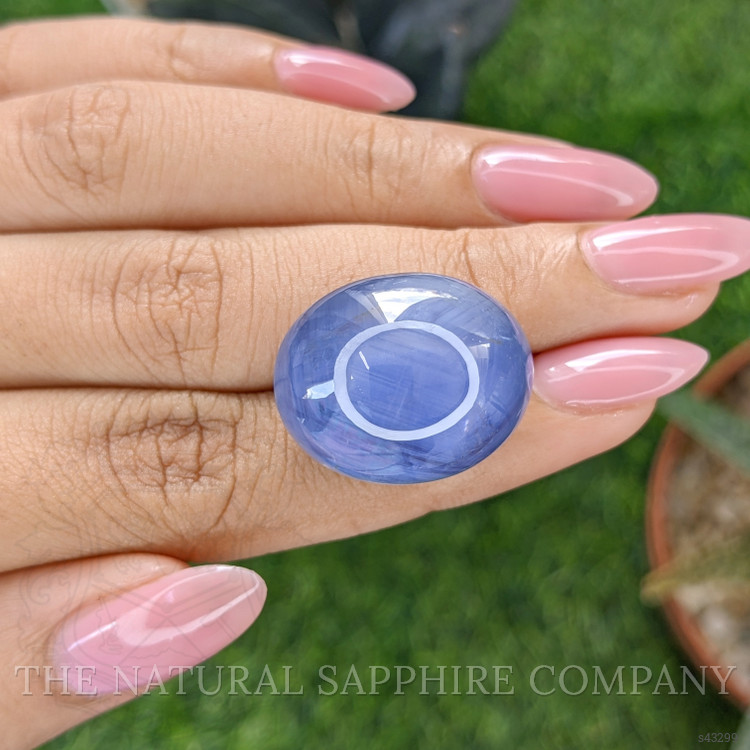 67.93 Ct. Blue Star Sapphire from Ceylon (Sri Lanka)