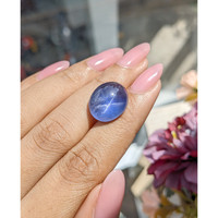18.08 Ct. Blue Star Sapphire from Ceylon (Sri Lanka) Life Style