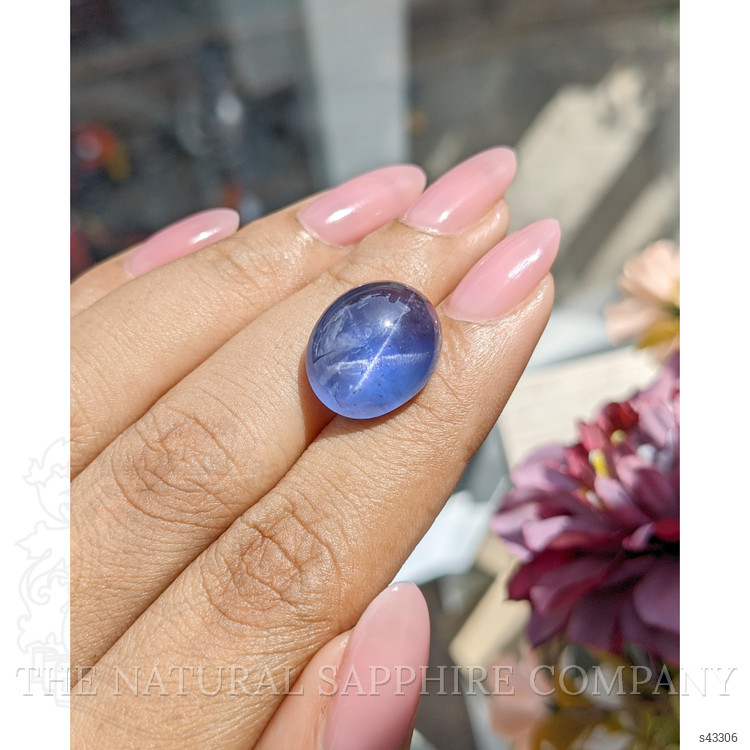 18.08 Ct. Blue Star Sapphire from Ceylon (Sri Lanka)