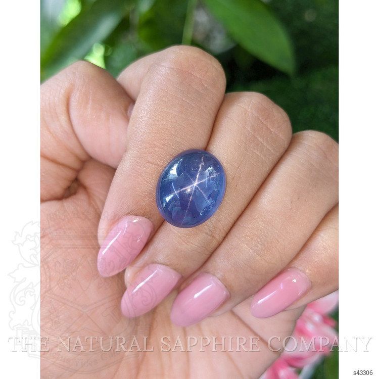 18.08 Ct. Blue Star Sapphire from Ceylon (Sri Lanka)