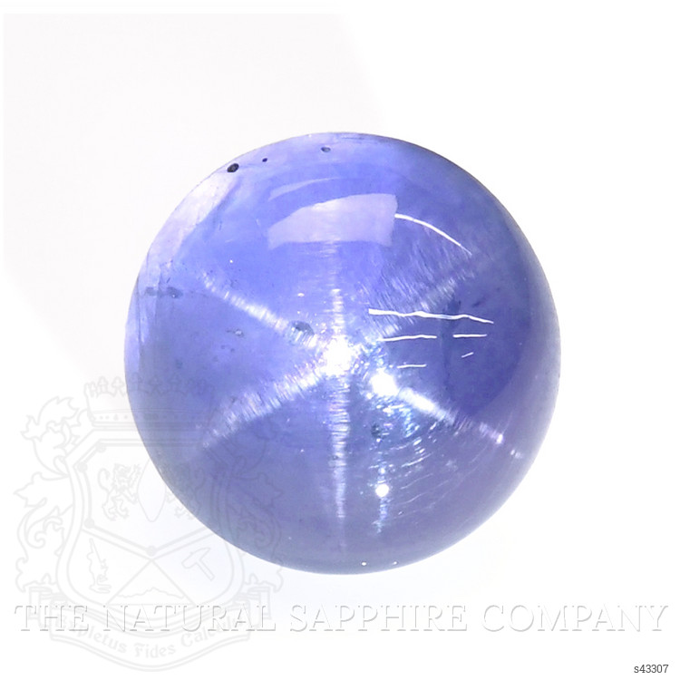 16.54 Ct. Purplish Blue Star Sapphire from Ceylon (Sri Lanka)