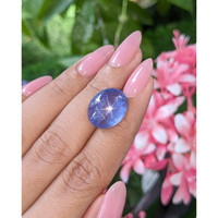 16.00 Ct. Blue Star Sapphire from Ceylon (Sri Lanka) Life Style