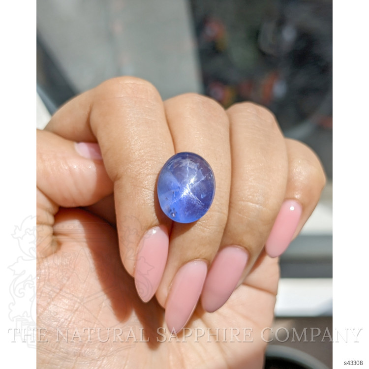 16.00 Ct. Blue Star Sapphire from Ceylon (Sri Lanka)
