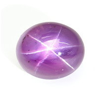 17.52 Ct. Pinkish Purple Star Sapphire from Ceylon (Sri Lanka) Video