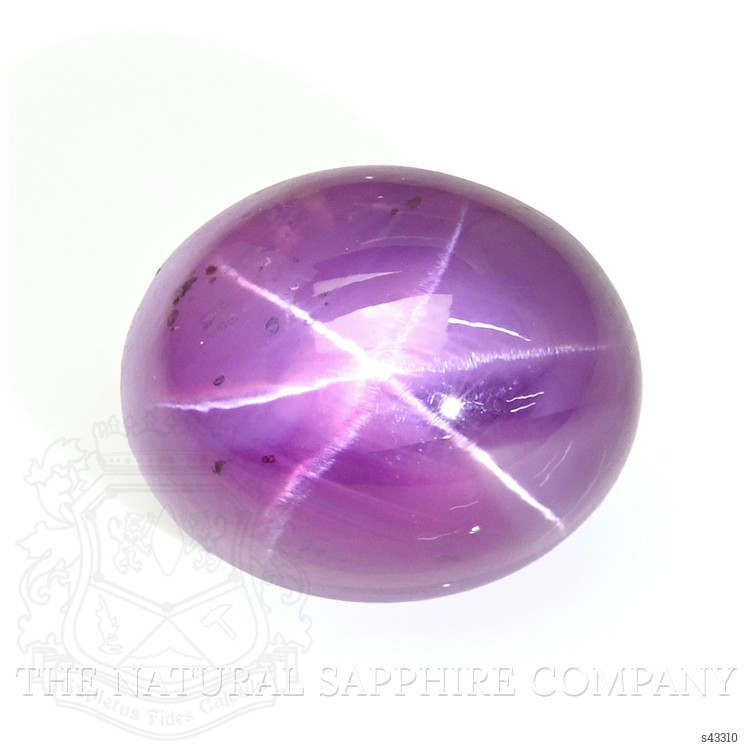 17.52 Ct. Pinkish Purple Star Sapphire from Ceylon (Sri Lanka)
