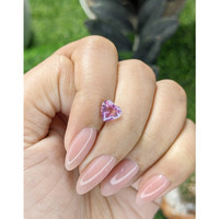 1.51 Ct. Purplish Pink Sapphire from Ceylon (Sri Lanka) Life Style