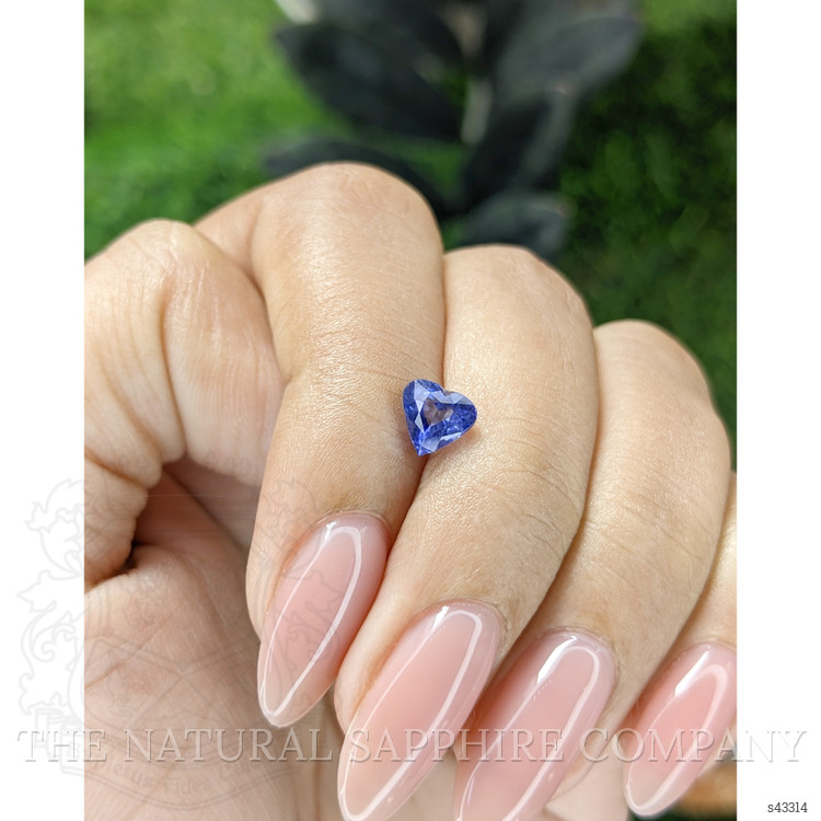1.10 Ct. Blue Sapphire from Ceylon (Sri Lanka)