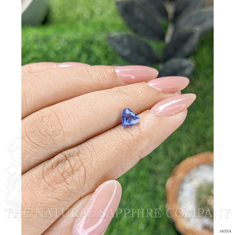 1.10 Ct. Blue Sapphire from Ceylon (Sri Lanka)