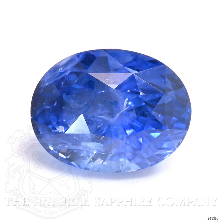 4.41 Ct. Blue Sapphire from Ceylon (Sri Lanka)