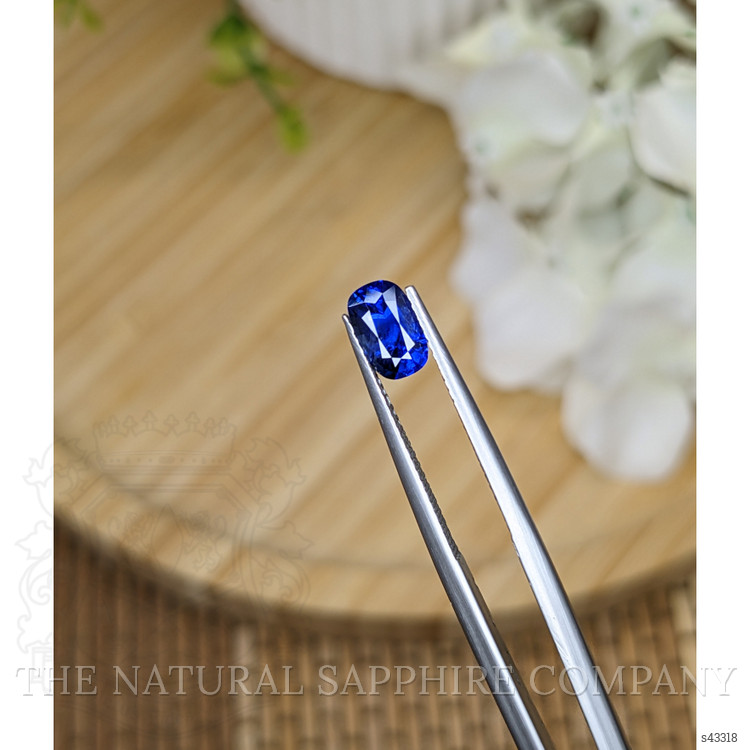 1.06 Ct. Blue Sapphire from Ceylon (Sri Lanka)