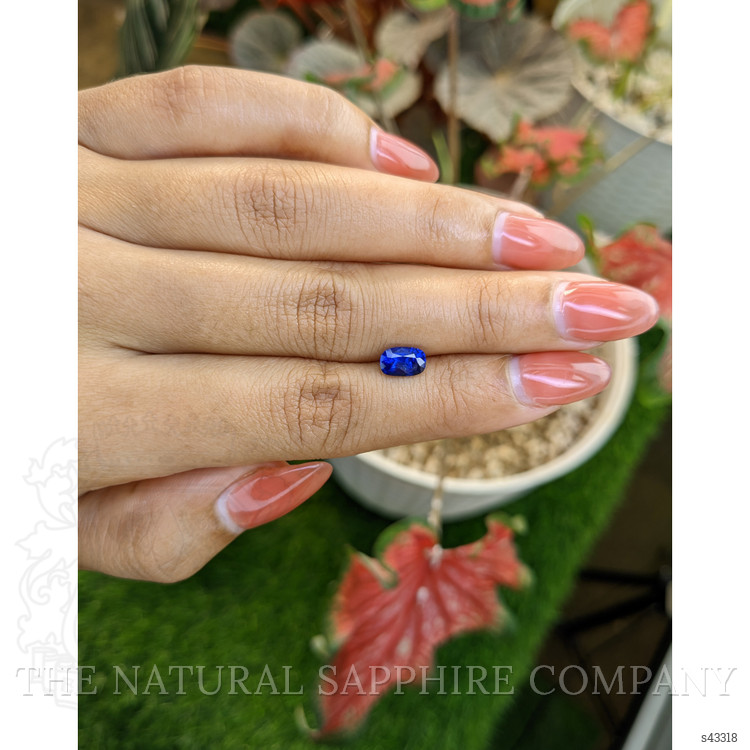 1.06 Ct. Blue Sapphire from Ceylon (Sri Lanka)