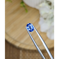 1.10 Ct. Blue Sapphire from Ceylon (Sri Lanka) Life Style