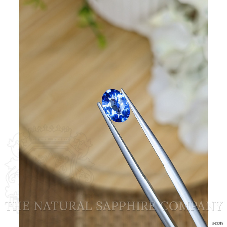 1.10 Ct. Blue Sapphire from Ceylon (Sri Lanka)