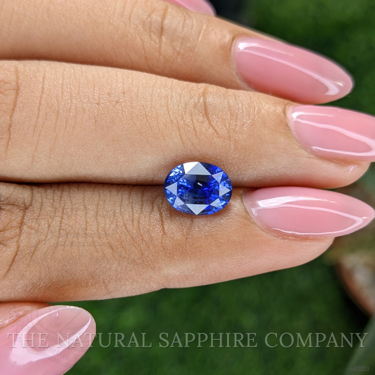 2.05 Ct. Blue Sapphire from Ceylon (Sri Lanka)