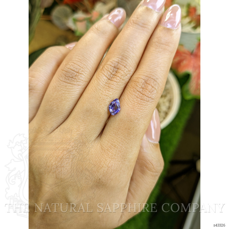 1.08 Ct. Color Change Sapphire from Ceylon (Sri Lanka)