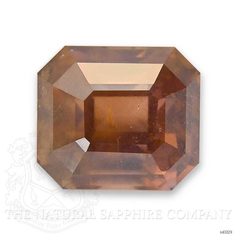 2.23 Ct. Pinkish Brown Sapphire from Tanzania