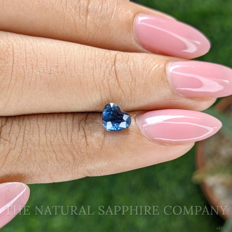 1.14 Ct. Greenish Blue Sapphire from Tanzania