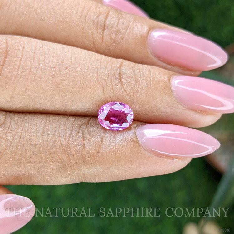 1.04 Ct. Purplish Pink Sapphire from Tanzania