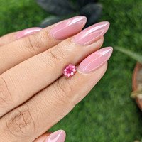 0.78 Ct. Padparadscha Sapphire from Tanzania Life Style