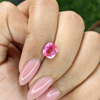 1.61 Ct. Pink Sapphire from Tanzania Life Style