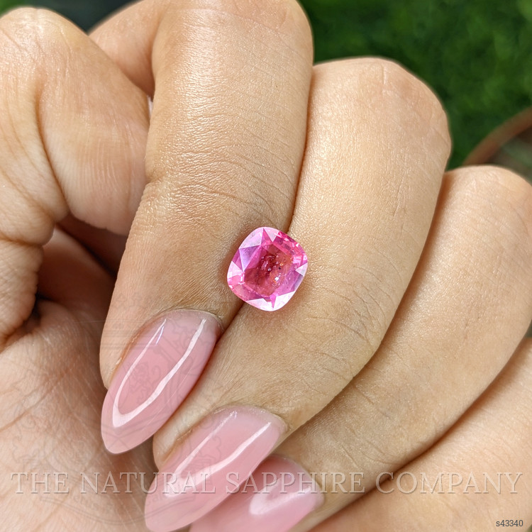1.61 Ct. Pink Sapphire from Tanzania