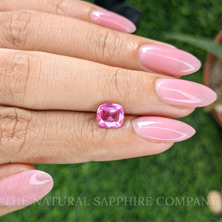 1.61 Ct. Pink Sapphire from Tanzania