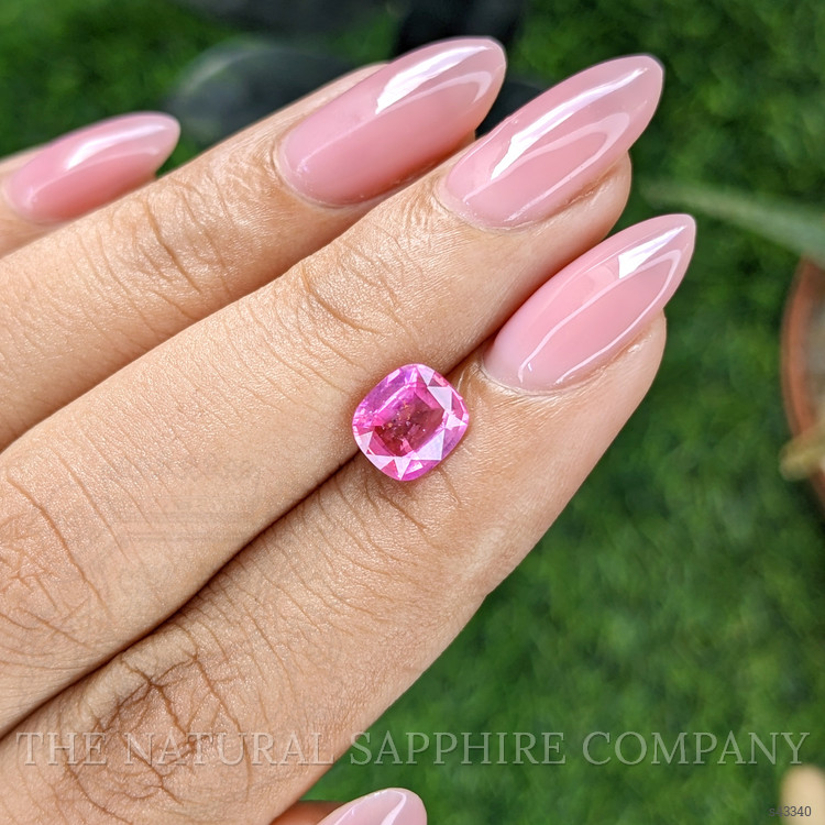 1.61 Ct. Pink Sapphire from Tanzania